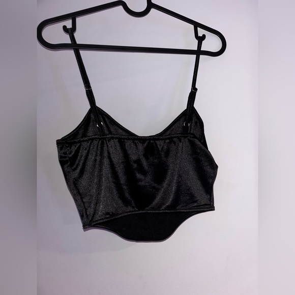 Silk fux corset top - Picture 2 of 2